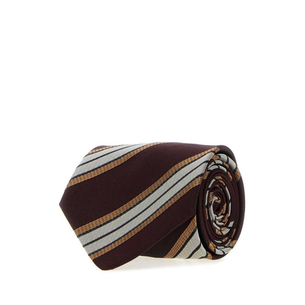 Dries Van Noten Women Embroidered Silk Tie